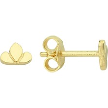 14 Ayar Altın Minik Bulut Küpe 0,58 gr