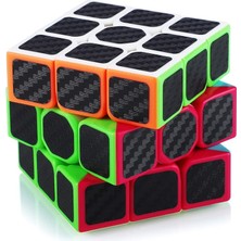 Kuzey Oyuncak 6 Pcs Professıonal 3x3 Qy Speed Cube 3x3 Corbon Fiber Cube 6 Adet Vıp 3x3 Zeka Küpü 3x3 Rubiks Cube