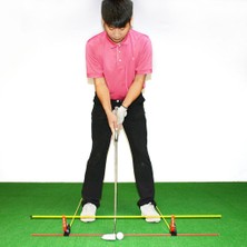 Ayarlanabilir Golf Swing Trainer Katlanır Ş Düzeltici Golf Aksesuarları (Yurt Dışından)