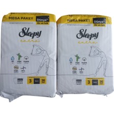 Sleepy Hijneyik Ped Gece (36X2)