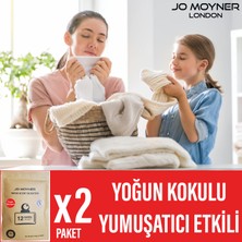 Jo Moyner Granül Çamaşır Parfümü Boncuk Çamaşır Yumuşatıcısı Konsantre Taze Çiçekler 2 Paket