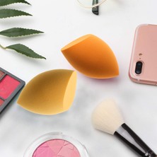 Demstar Professional Makeup Sponge 4'Lü Makyaj Süngeri Seti (2 Sarı-2 Turuncu)