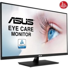 ASUS VP32AQ   31.5 2K IPS 2560x1440 5MS 75HZ DP HDMI MM VESA 3YIL EYECARE PLUS,FLICKER-FREE,CERCEVESIZ,DUSUK MAVI ISIK  Monitör