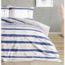 Doqu Home Marine Nevresim Takımı Serene Tek Kişilik - Beyaz