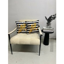 Palmia Home Love Yazılı Dekoratif 2'li Kırlent Kılıfı Seti