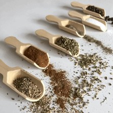 Yenimiyeni Ahşap 6 Lı Baharat Kaşığı