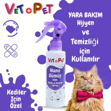 Vetpet Kedi Için Nano Gümüş Yara Bakım ve Onarım Sprey