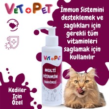 Vetpet Kedi Için Multi Vitamin Takviyesi