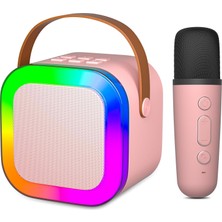 Coverzone K12 Kablosuz Mikrofonlu Bluetooth Hoparlör