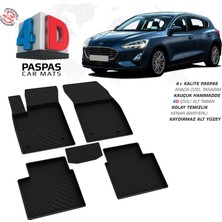 RK Carshop Ford Focus 4 Hb Ferrous 4d Havuzlu Kauçuk Paspas 2019 ve Üstü