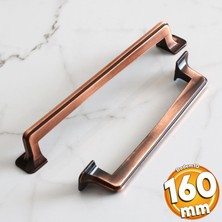 Badem10 Penguen 160 mm Antik Bakır Metal Kulp Mutfak Çekmece Mobilya Dolap Dolabı Kapak Kulpları Kulbu Kulbu