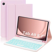 Esr Samsung Galaxy Tab A9 8.7" X110 X115 X117 Türkçe Qwerty Tuş Takımlı Rgb Işıklı Klavyeli Kılıf