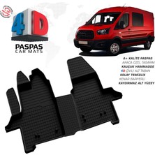 RK Carshop Ford Transit Mk8 Ferrous 4d Havuzlu Kauçuk Paspas 2014 ve Üstü