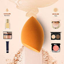 Demstar Professional Makeup Sponge Makyaj Süngeri Turuncu