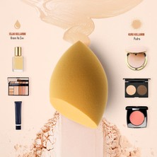 Demstar Professional Makeup Sponge 4'Lü Makyaj Süngeri Seti (2 Sarı-2 Turuncu)