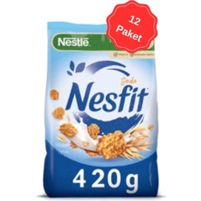 Nestle Nesfit Sade Kahvaltılık Gevrek 420G x 12 Adet