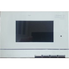 Simge 4,3" Premium Görüntülü Diafon Beyaz Simge