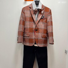 Cillop Butik Erkek Çocuk Ceketli 4lü Takım Elbise