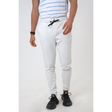 Back And Bond Açık Gri Regular Fit Pamuklu Beli Bağlamalı Jogger Pantolon