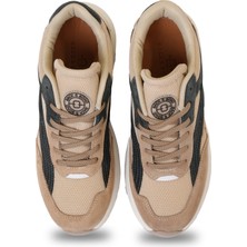 Back And Bond Termo Taban Bej Siyah Sneaker Ayakkabı