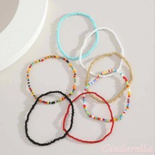 Cinderella Gypsy Girl Boncuk Halhal Seti - Boho Tarzı Halhal