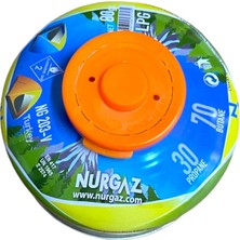 Nurgaz Minik Kartuş 80GR Vidalı Gaz Kartuş