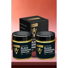 Alfa Man Bitkisel Macun Black  240 Gr Performans Için Macun 2 Kutu