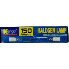 Kengo 150W Sarı Işık R7S Duylu Dim Edilebilir Çubuk Halojen Ampul (10 Adet)