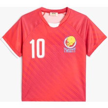 Koton Tweety Tişört Lisanslı Kısa Kollu Baskılı Bisiklet Yaka