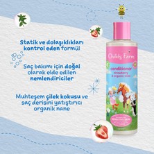 Childs Farm Çilek ve  Nane Özlü Çocuk Saç Krem 500ML