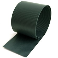 Dekorafence Double Panel Çit Branda Panel Çit Koruma Branda Kaplama 19CM*26M Kanallı Model Yeşil