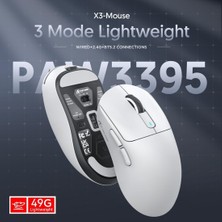 Attack Shark X3 Superlıght Kablosuz Oyuncu Mouse PAW3395 (Yurt Dışından)