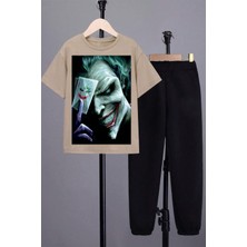 Only Trendwear Çocuk Joker Baskılı Alt - Üst Eşofman Takımı