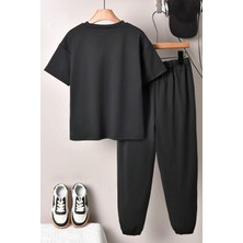 Only Trendwear Çocuk 13 Baskılı Alt - Üst Eşofman Takımı