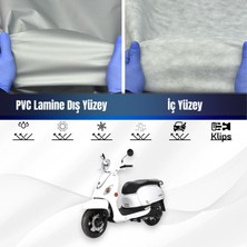 Ultra Shop Sym Fiddle Iıı 125 Su Geçirmez Motosiklet Branda 4 Mevsime Uygun Motor Branda