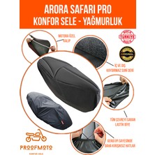 PROOFMOTO Arora Safarı Pro Konfor Sele ve Yağmurluk Kılıf