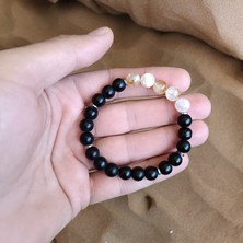 Mga Doğaltaş Sitrin Taşı Bileklik Oniks Taşı Bileklik Doğal Taş Orijinal Gerçek Hakiki Doğal Taş Bileklik Sertifikalı Bileklik