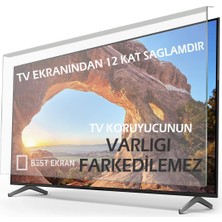 Skytech 50ST3305 Tv Ekran Koruyucu - Skytech 50" Inç 127 Ekran Çerçevesiz Android Kırılmaz Ekran Koruyucu