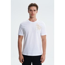 Ar-ma Erkek Bisiklet Yaka Tişört Resim Baskili Regular Fit Penye Süprem Y27344406801