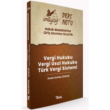 Imtiyaz Ders Notları Hmgs Vergi Hukuku- Vergi Usul Hukuku- Türk Vergi Sistemi - Emek Özkan