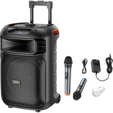 Hoco Ha5 Winner Mikrofonlu Bluetooth Kablosuz Hoparlör - Siyah