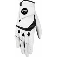 Callaway Womens Left Hand Cg Syntech Glove M White - Kadın Golf Eldiveni Sol El Beyaz Medium