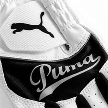 Puma Youth Top Flex Lh Glove M White/black - Golf Eldiveni Siyah Beyaz Medium