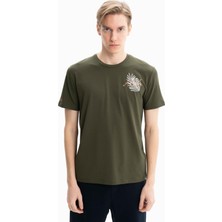 Ar-ma Erkek Bisiklet Yaka Tişört Resim Baskili Regular Fit Penye Full Süprem Y27344471601