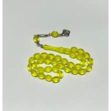 Han Ticaret Sarı Toz Kehribar Tesbih