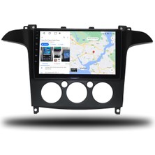 Navxcel Ford S-Max Android Carplay Multimedya 2006-2014 Manuel Klima 6gb Ram + 128GB Hafıza + 8 Çekirdek