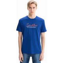 Ar-ma Erkek Regular Fit Örme Süprem Penye Bisiklet Yaka Tişört Y27344471501