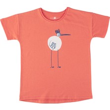 Little Yucca "comfy" Organik Pamuk Tshirt - Multi Yeşil