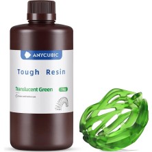 Anycubic Uv Tough(Sert Esnek) Reçine 1kg Şeffaf Yeşil