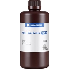 Anycubic Abs Like Resin Pro 2 Uv Reçine 1kg Gri